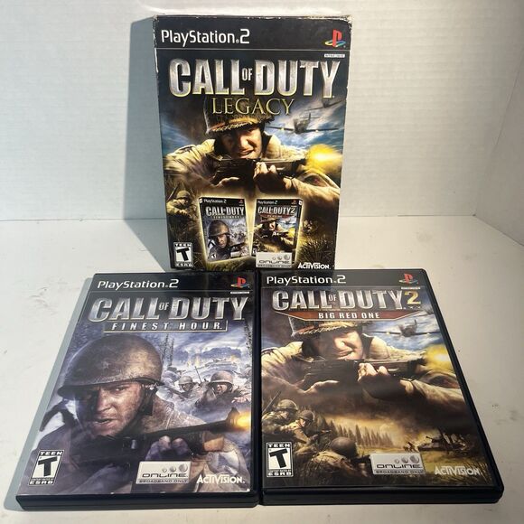 Call of Duty: Legacy (Sony PlayStation 2, 2007) Complete - Picture 1 of 6